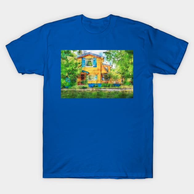 Gingerbread Cottage 18 T-Shirt by Robert Alsop